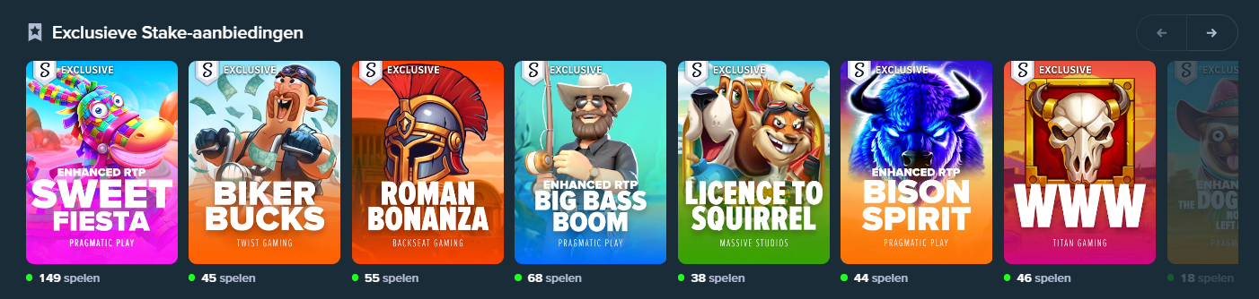 speel officiële website Stake Casino in Nederland