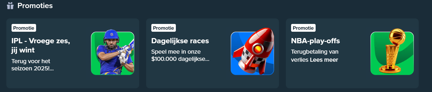 speel op de officiële website van StakeCasino in Nederland