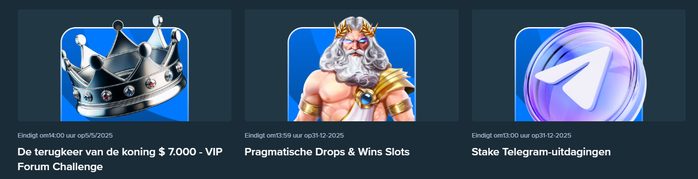 no deposit bonuses Stake Casino in Nederland